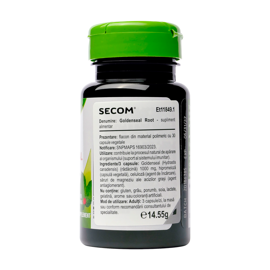 Goldenseal 570mg 30 capsule