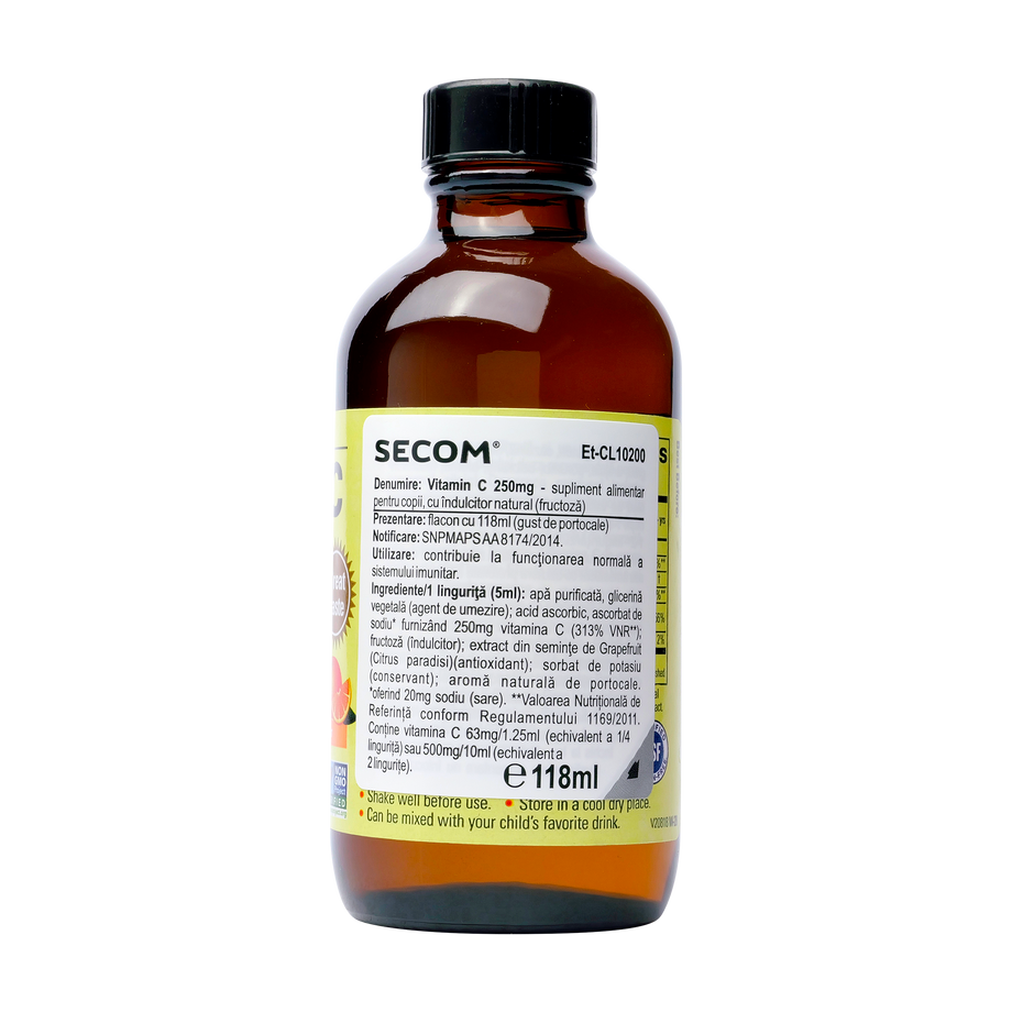 Sirop vitamin C 250mg 118 ml