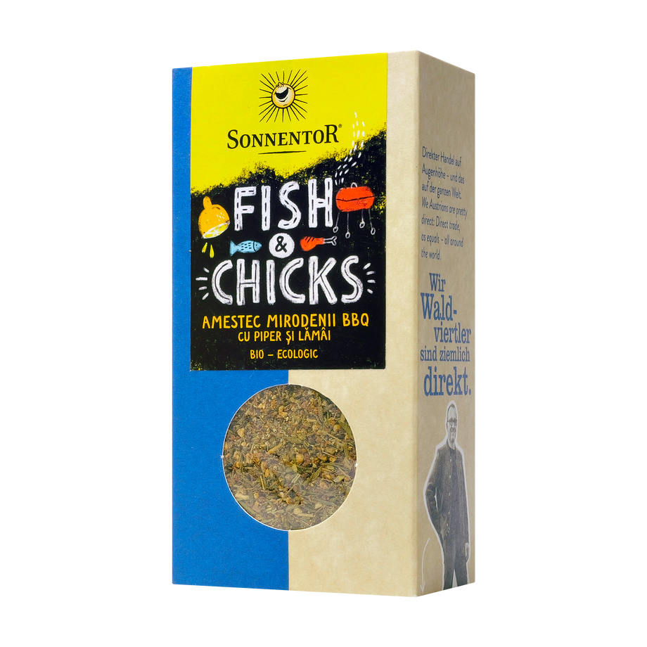 Amestec la bbq!-fish & chicks 55 g
