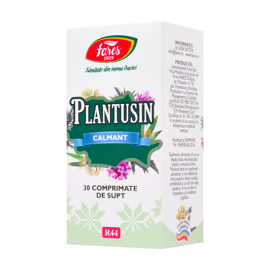 Plantusin calmant R44 30 capsule