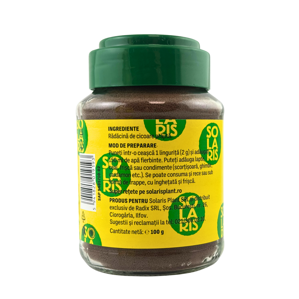 Cicoare 100% instant borcan 100 g