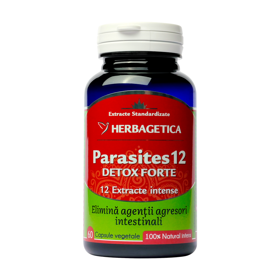 Parasites 12 detox forte 60 capsule