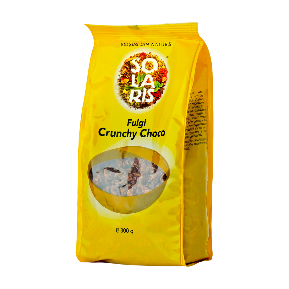 Fulgi crunchy choco 300 g