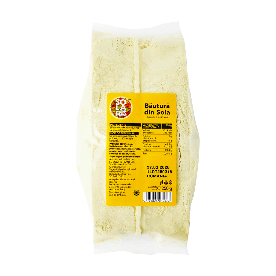 Bautura vegetala din soia integrala 250 g
