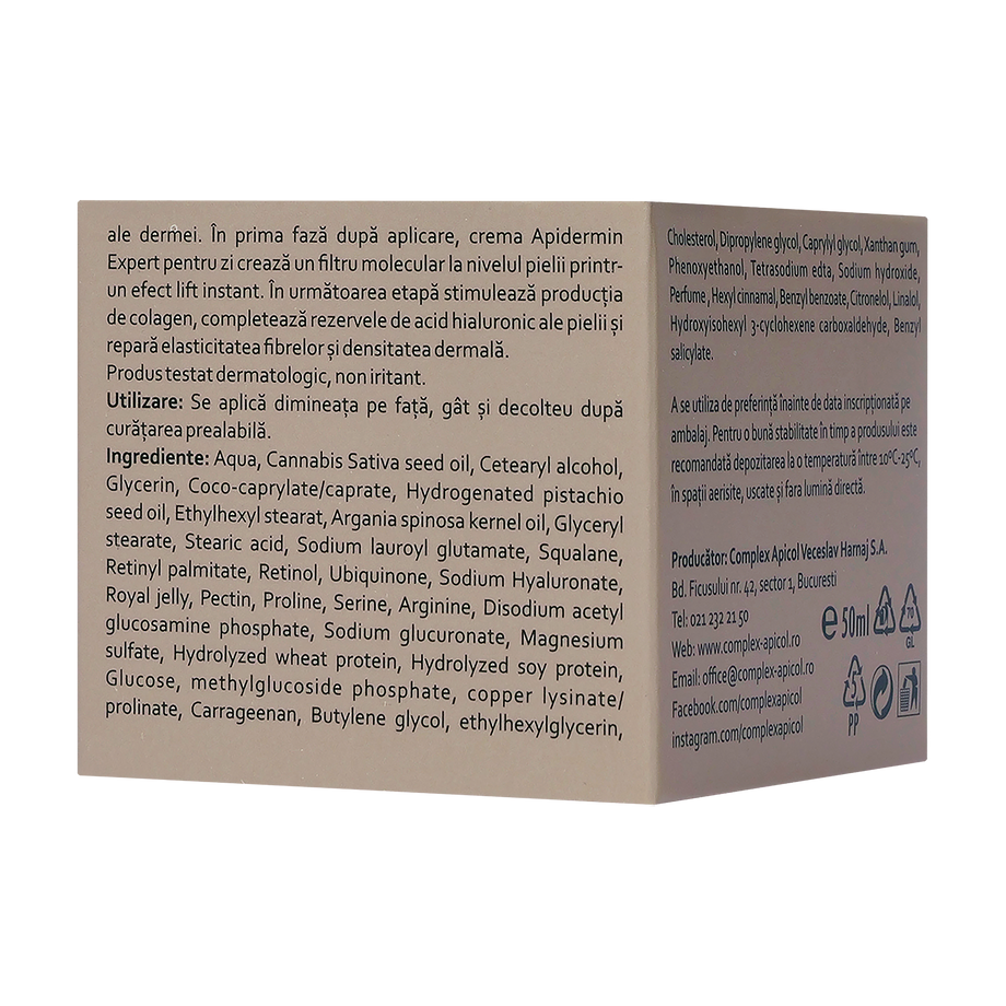 Apidermin expert crema de zi 50 ml