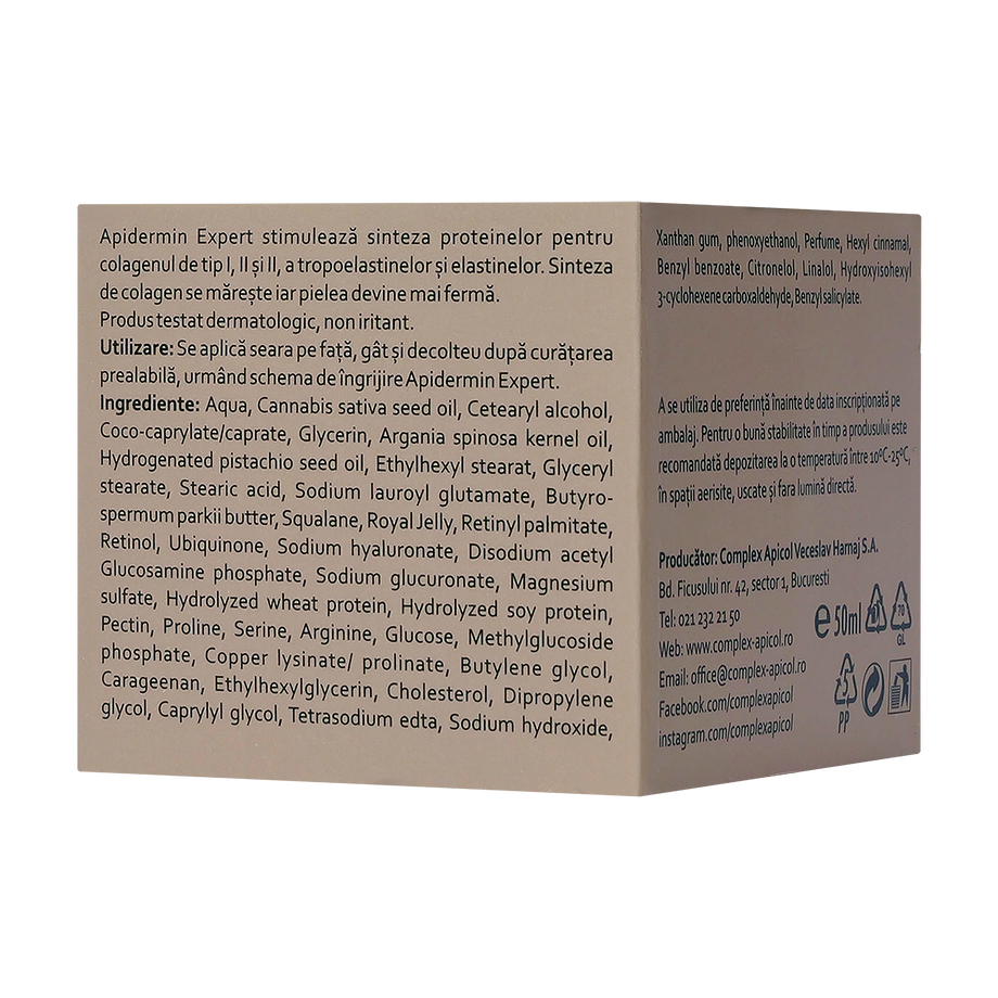 Apidermin expert crema de noapte 50 ml