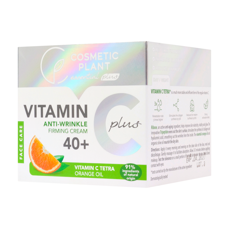 Crema antirid pentru fermitate 40+ vitamin C plus 50 ml