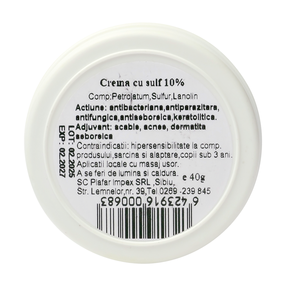 Unguent cu sulf (10%) 40 g