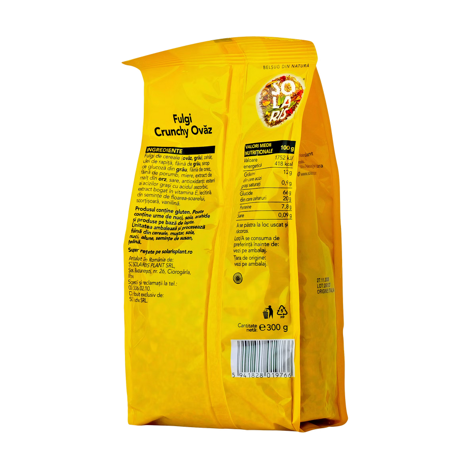 Fulgi crunchy ovaz 300 g