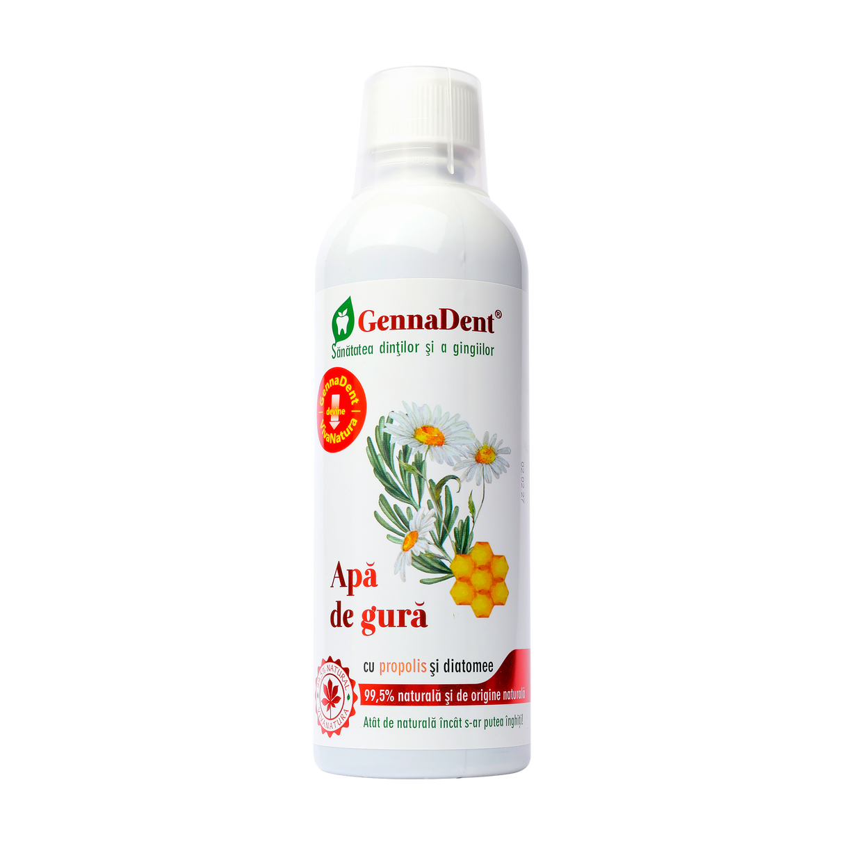 Apa de gura cu propolis si diatomee 500 ml