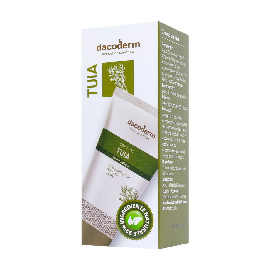 Crema de tuia Dacoderm 75 ml