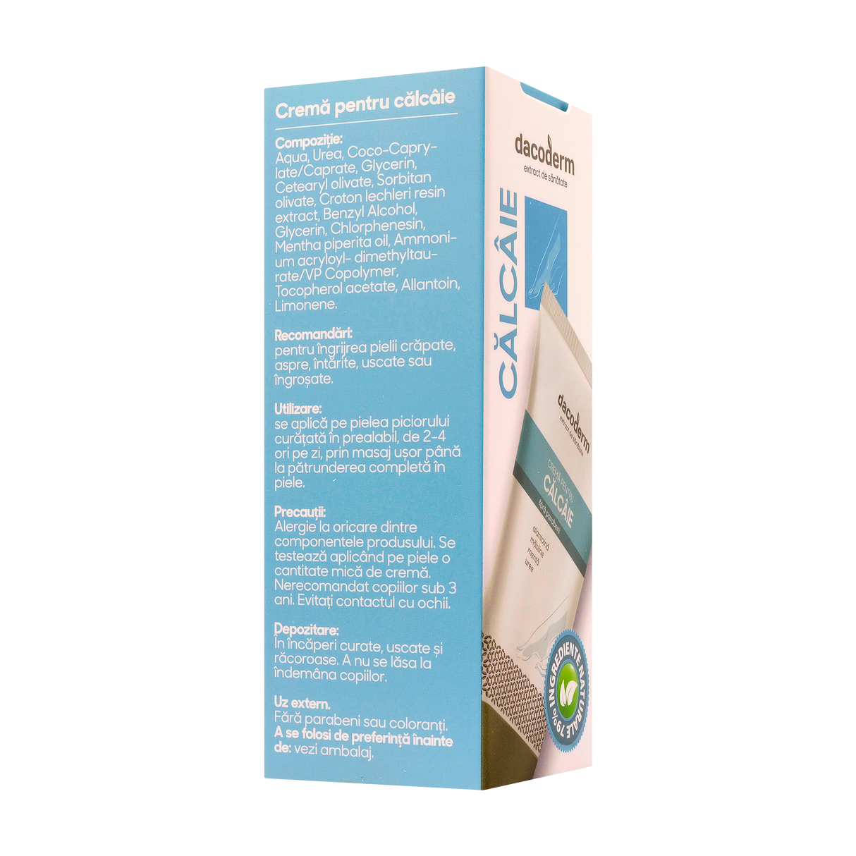 Crema pentru calcaie Dacoderm 75 ml