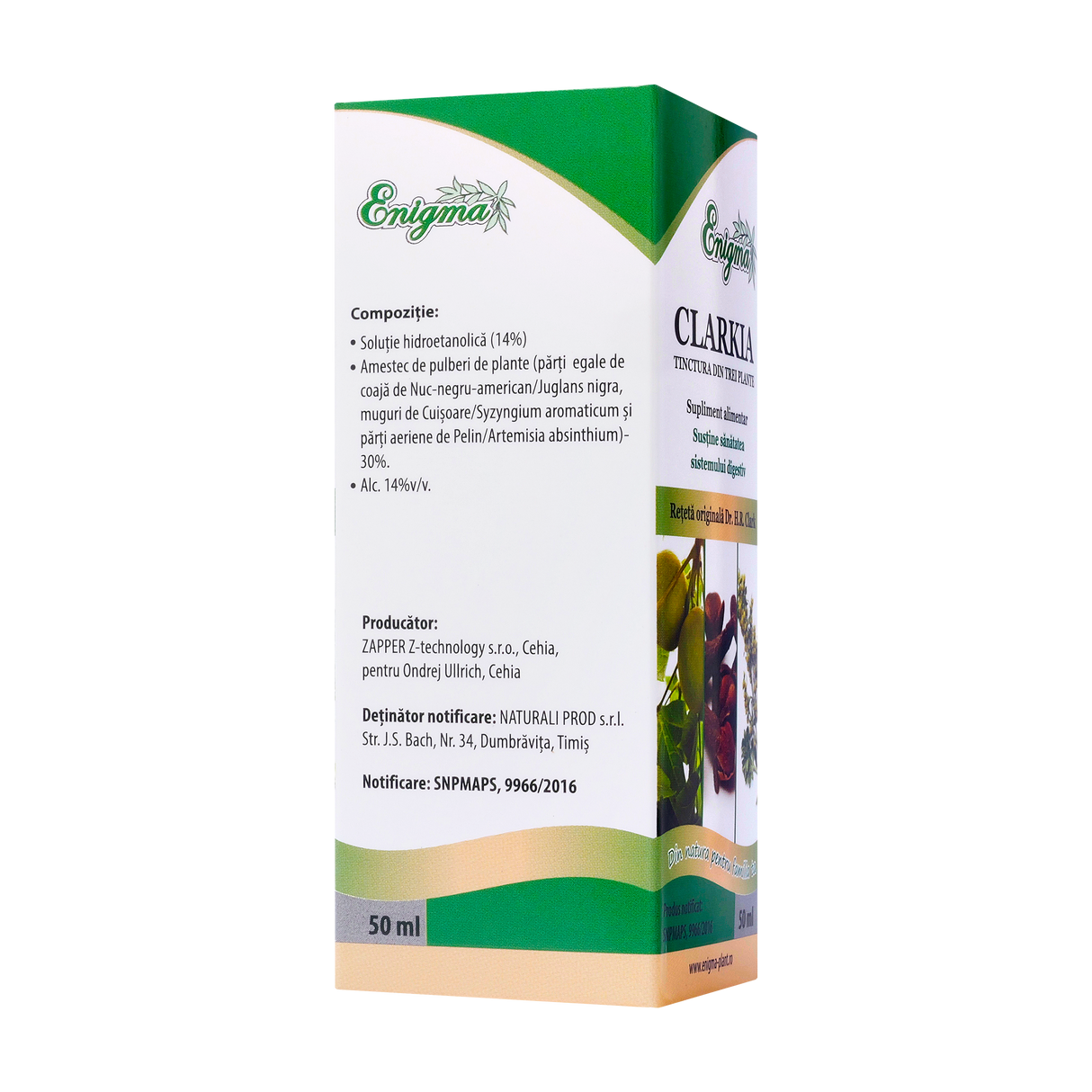 Tinctura clarkia 50 ml
