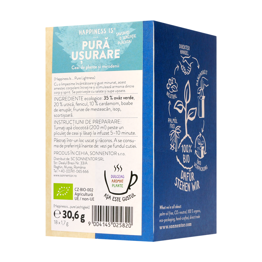 Ceai happiness is...pura usurare 18 plicuri