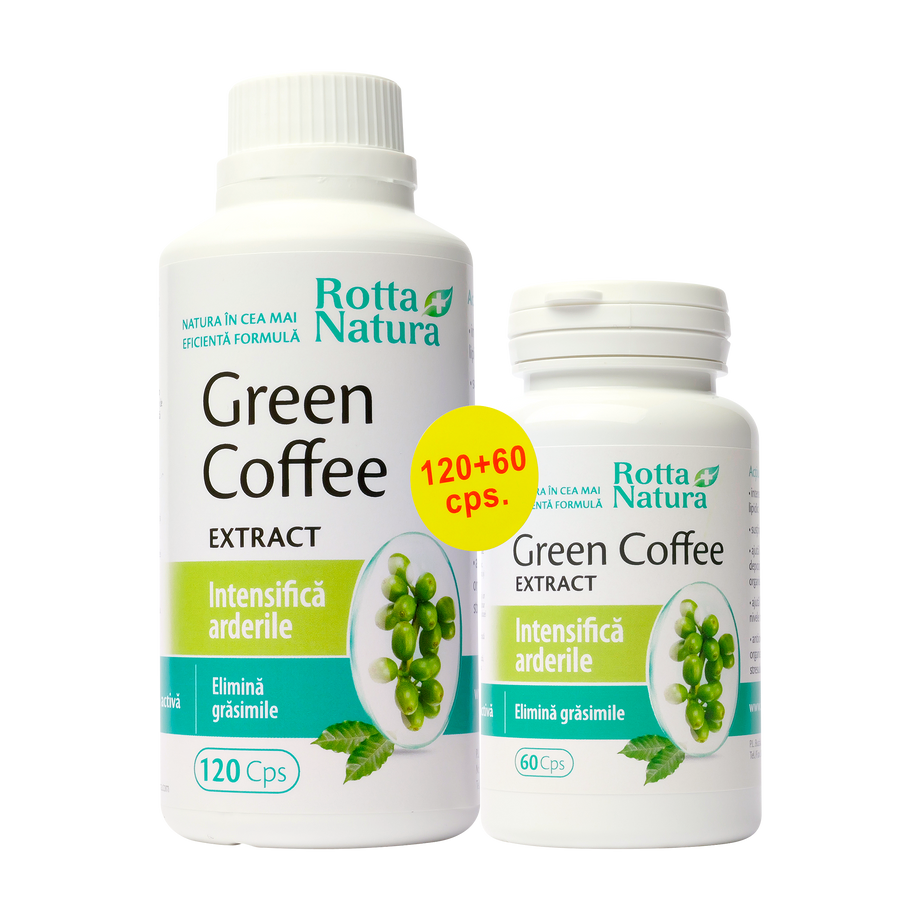 Pachet green coffe extract 180 capsule