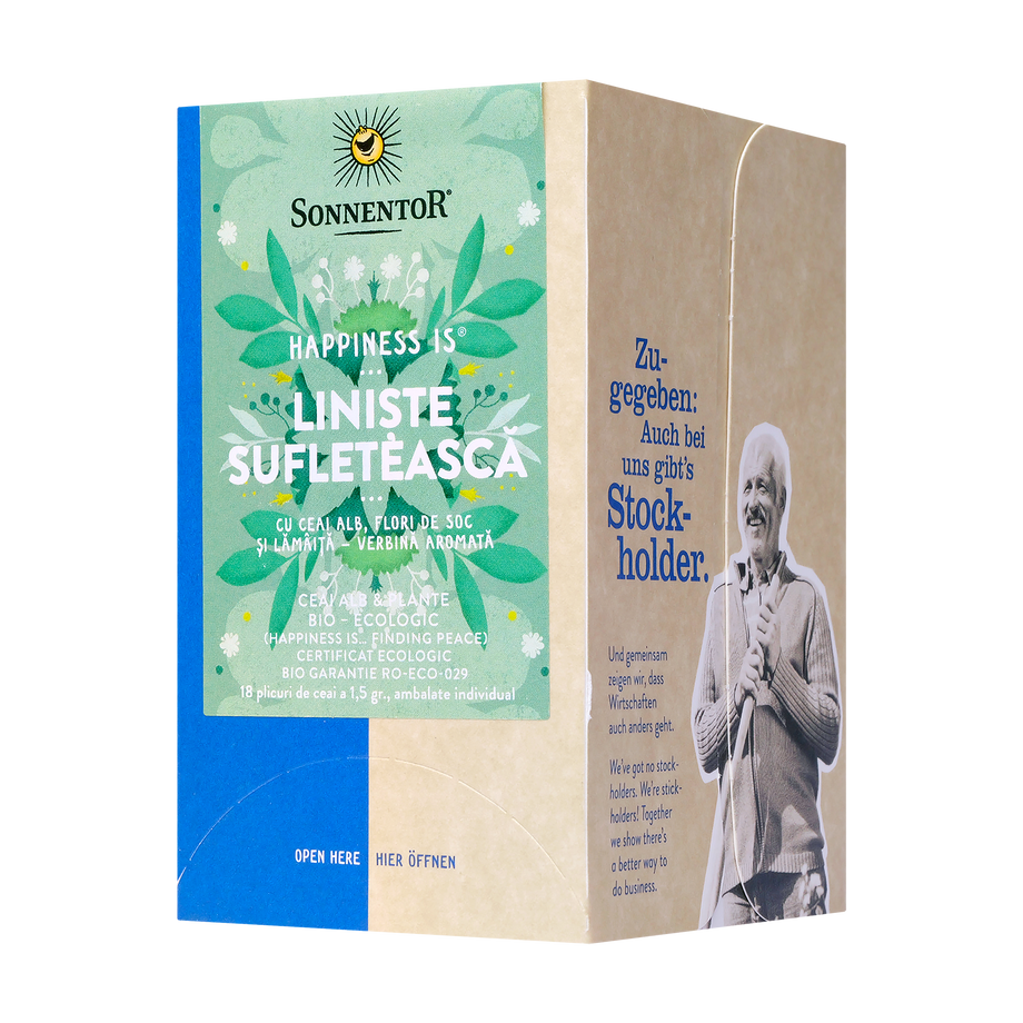 Ceai happiness is...liniste sufleteasca 18 plicuri