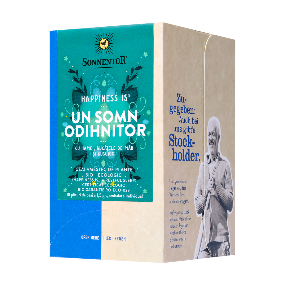 Ceai happiness is...un somn odihnitor 18 plicuri
