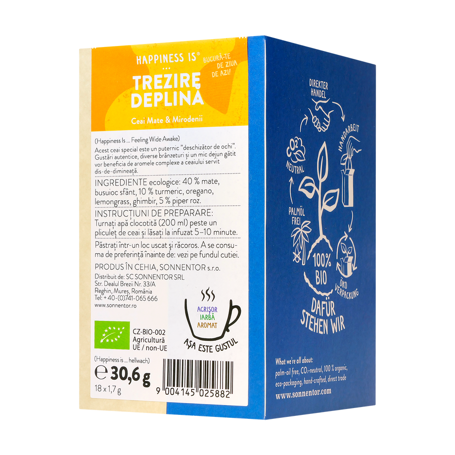 Ceai happiness is...trezire deplina 18 plicuri