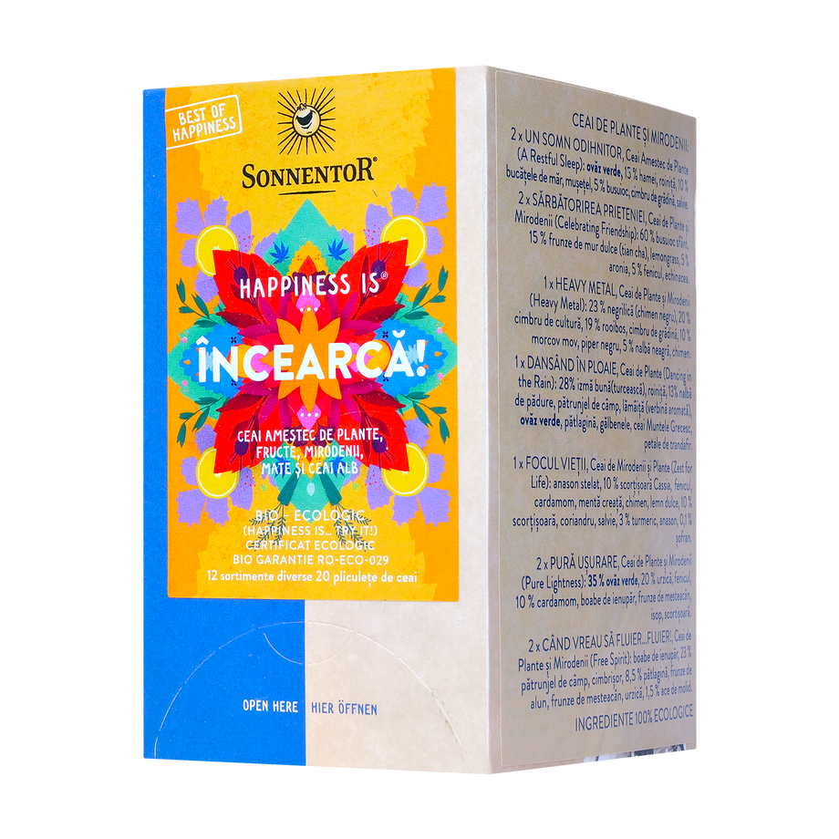 Ceai happiness is...incearca! 20 plicuri