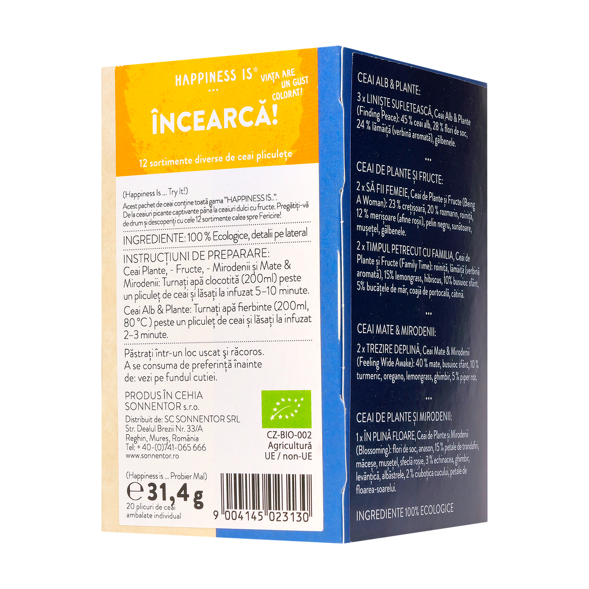 Ceai happiness is...incearca! 20 plicuri