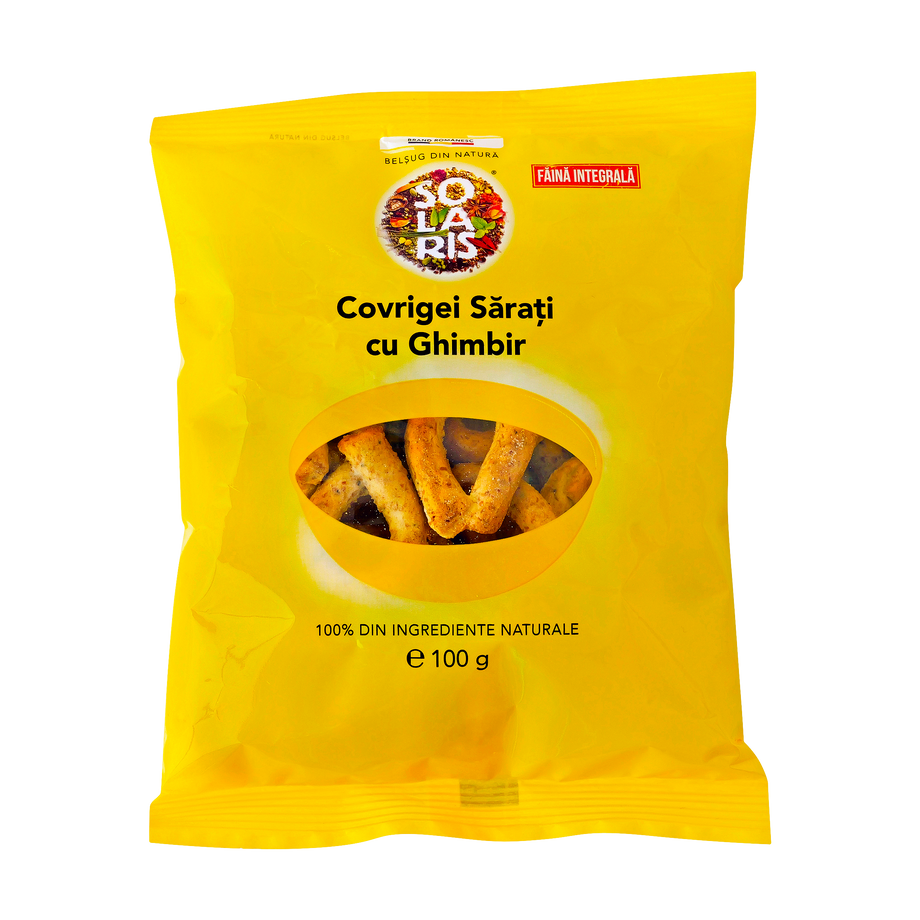 Covrigei sarati cu ghimbir 100 g