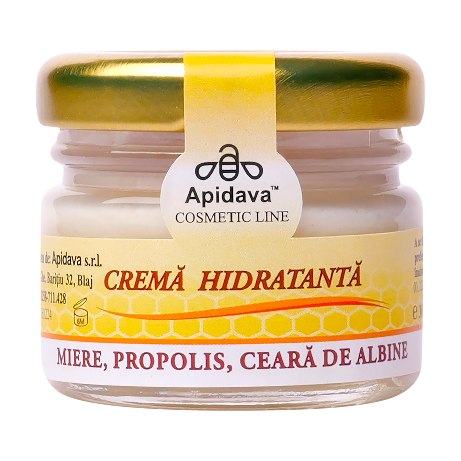 Crema hidratanta cu miere, ceara si propolis 30 ml
