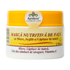 Masca Cleopatra cu miere, argila, laptisor de matca si Vitamina E 50 ml