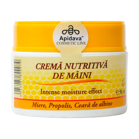 Crema maini cu miere, ceara si propolis 50 ml