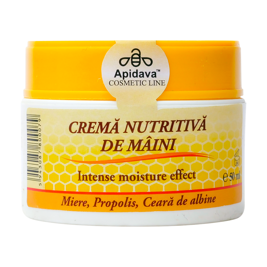 Crema maini cu miere, ceara si propolis 50 ml