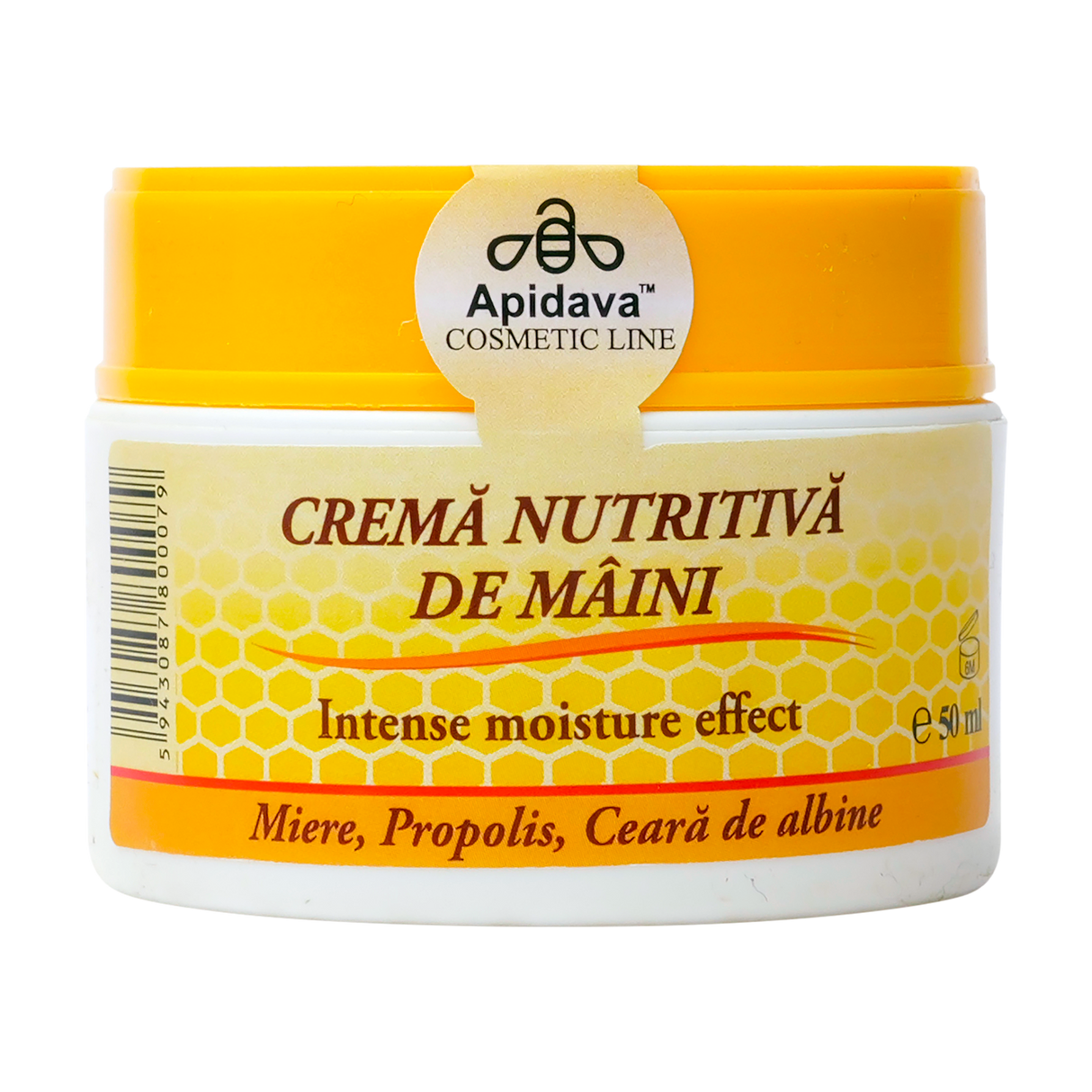 Crema maini cu miere, ceara si propolis 50 ml