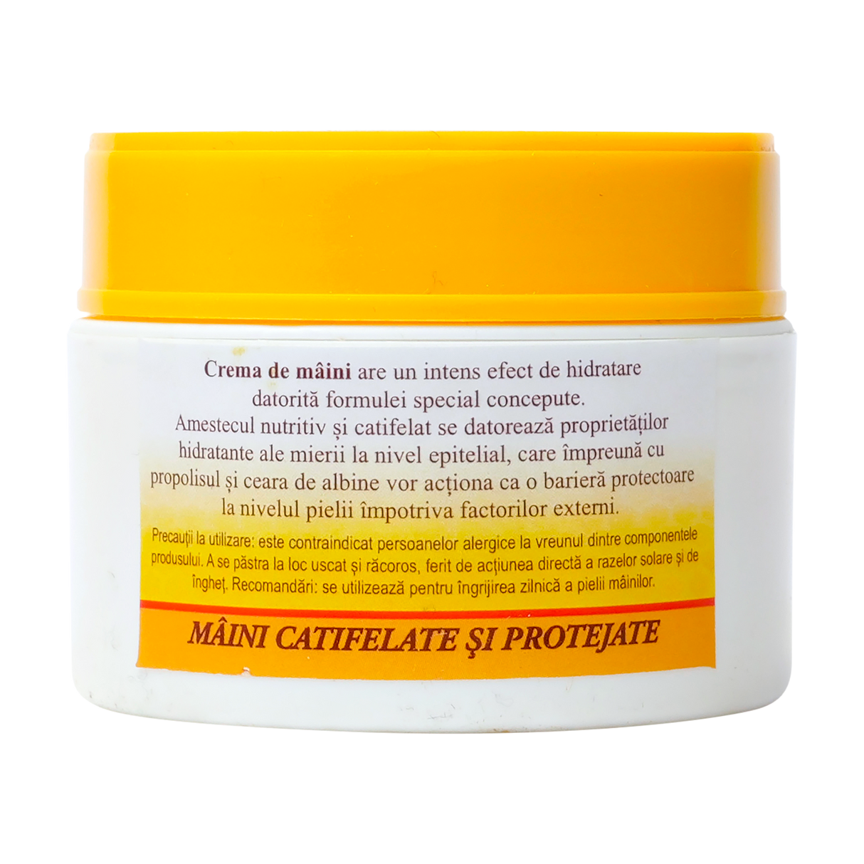Crema maini cu miere, ceara si propolis 50 ml