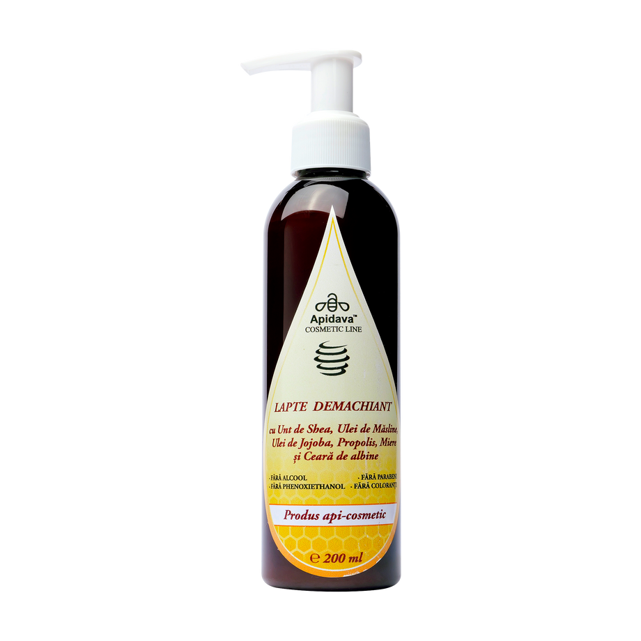Lapte demachiant 200 ml Apidava