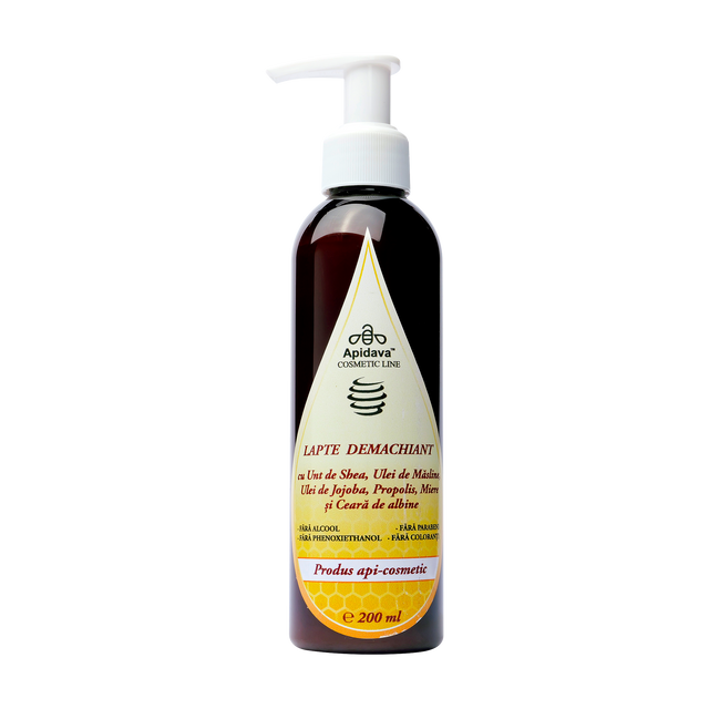 Apidava Lapte demachiant 200 ml Apidava – Solaris