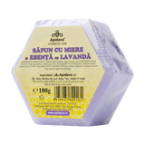 Sapun vegetal hexagonal cu lavanda 100 g