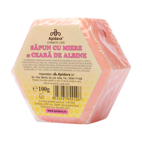 Sapun vegetal hexagonal cu ceara 100 g