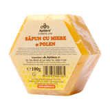 Sapun vegetal hexagonal cu polen 100 g