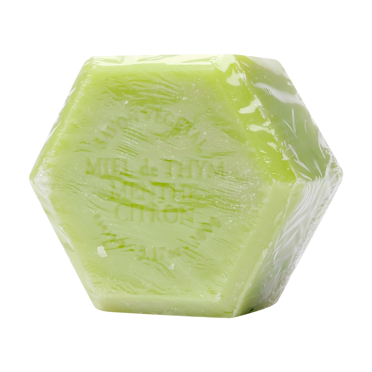 Sapun vegetal hexagonal cu menta si lamaie 100 g