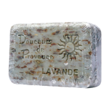 Sapun exfoliant cu flori de lavanda si unt de shea 200 g