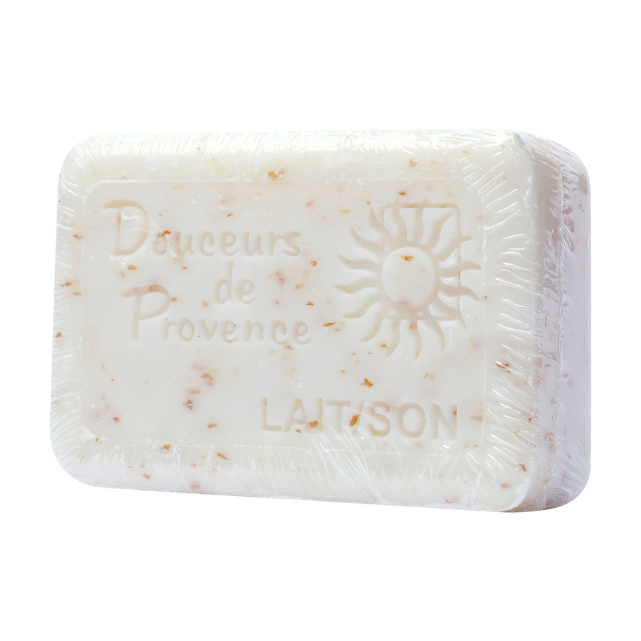 Sapun exfoliant cu miere, lapte si tarate 200 g