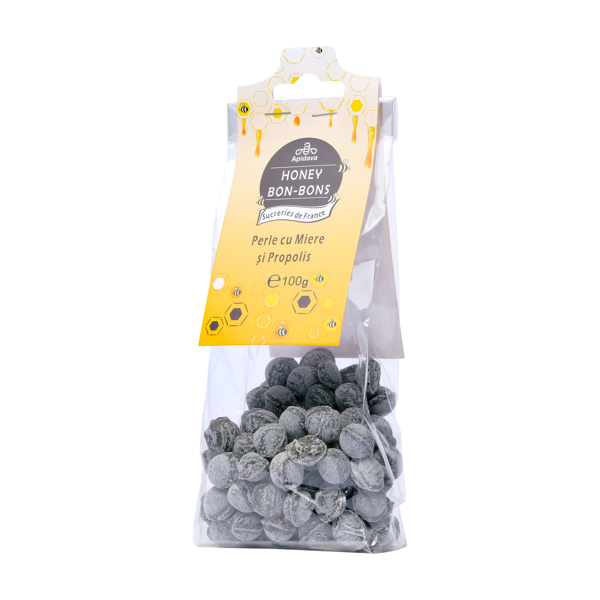 Bomboane perle cu miere si propolis 100 g