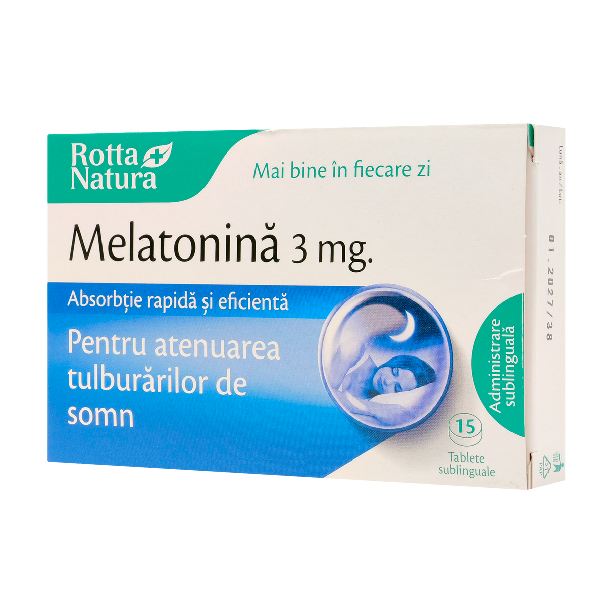 Melatonina 3mg 15 tablete