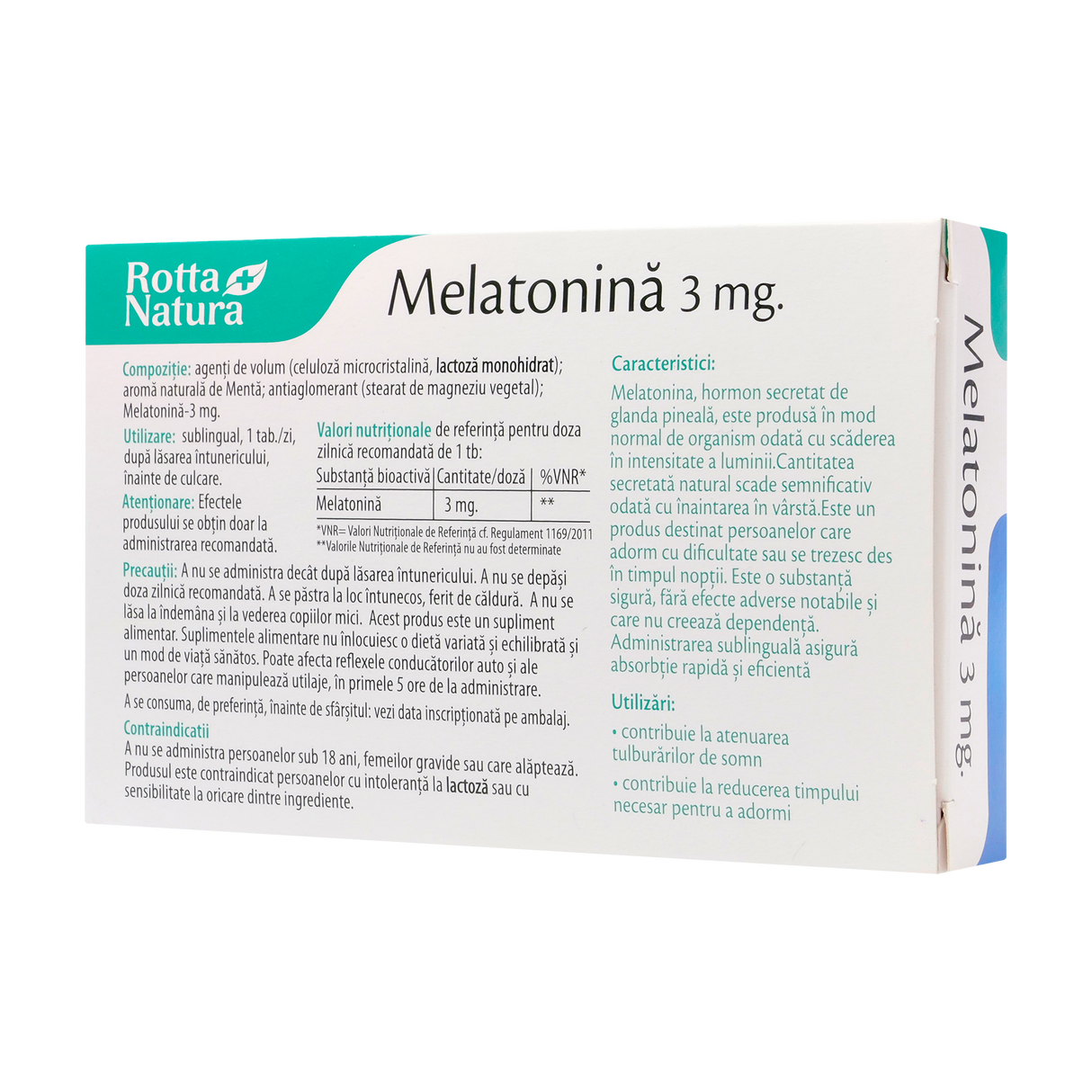 Melatonina 3mg 15 tablete