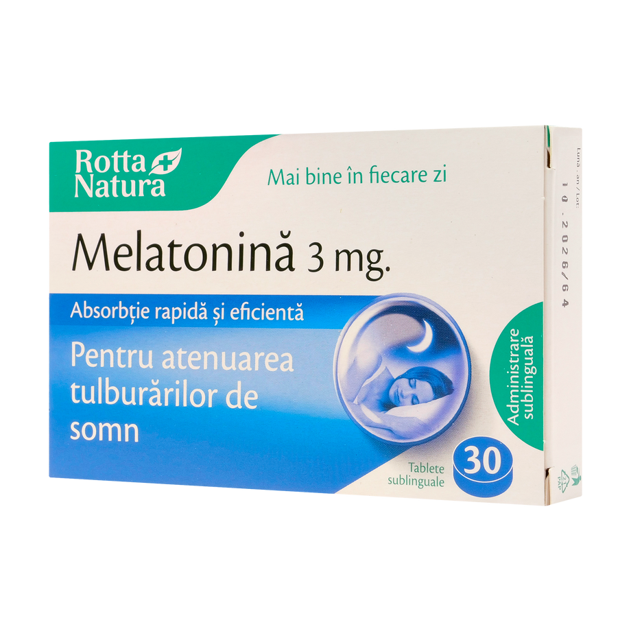 Melatonina 3mg 30 tablete