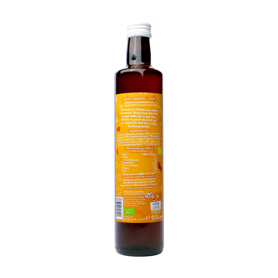 Sirop Turmeric - Lamai fara adaos de zahar 500 ml