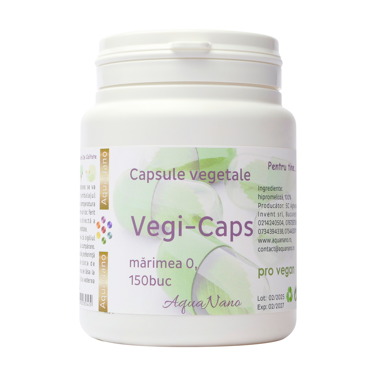 Capsule vegetale goale Vegi-caps 150 capsule