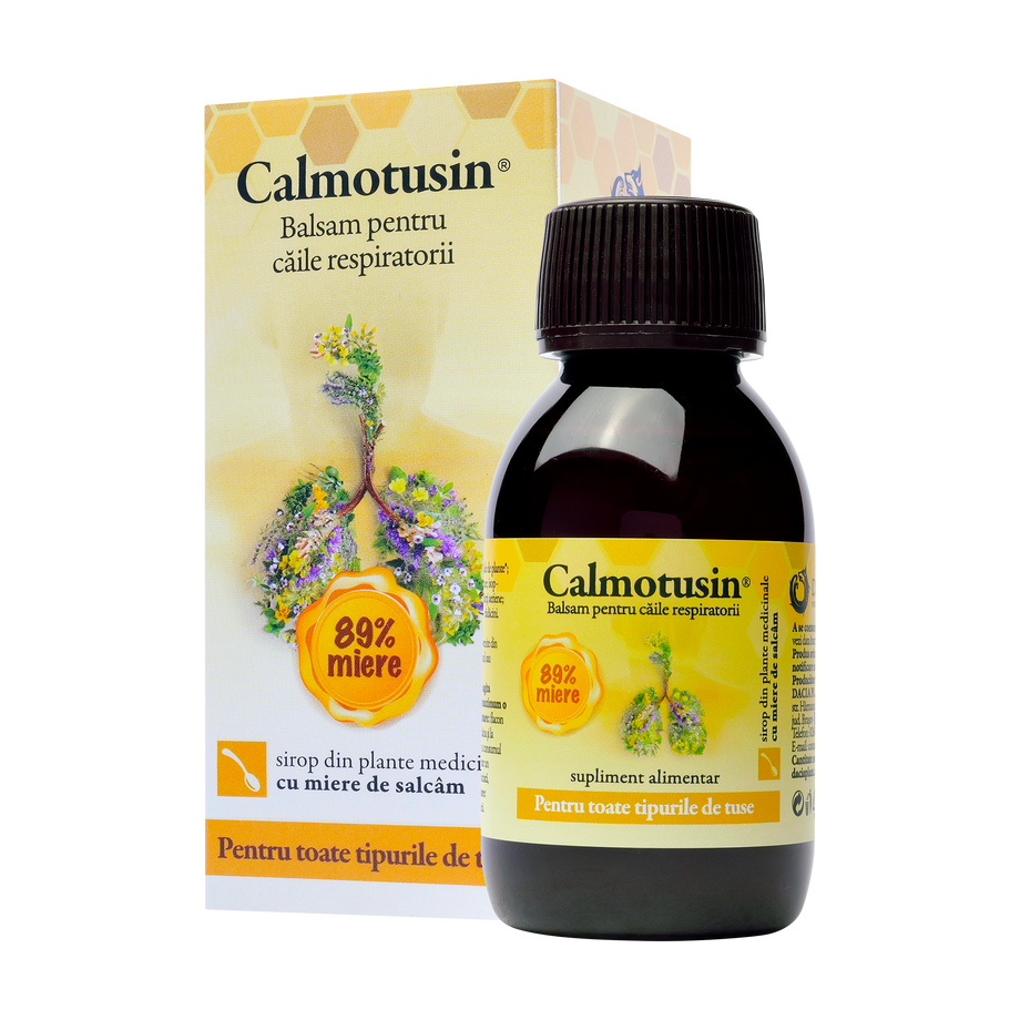 Calmotusin cu miere sirop 100 ml