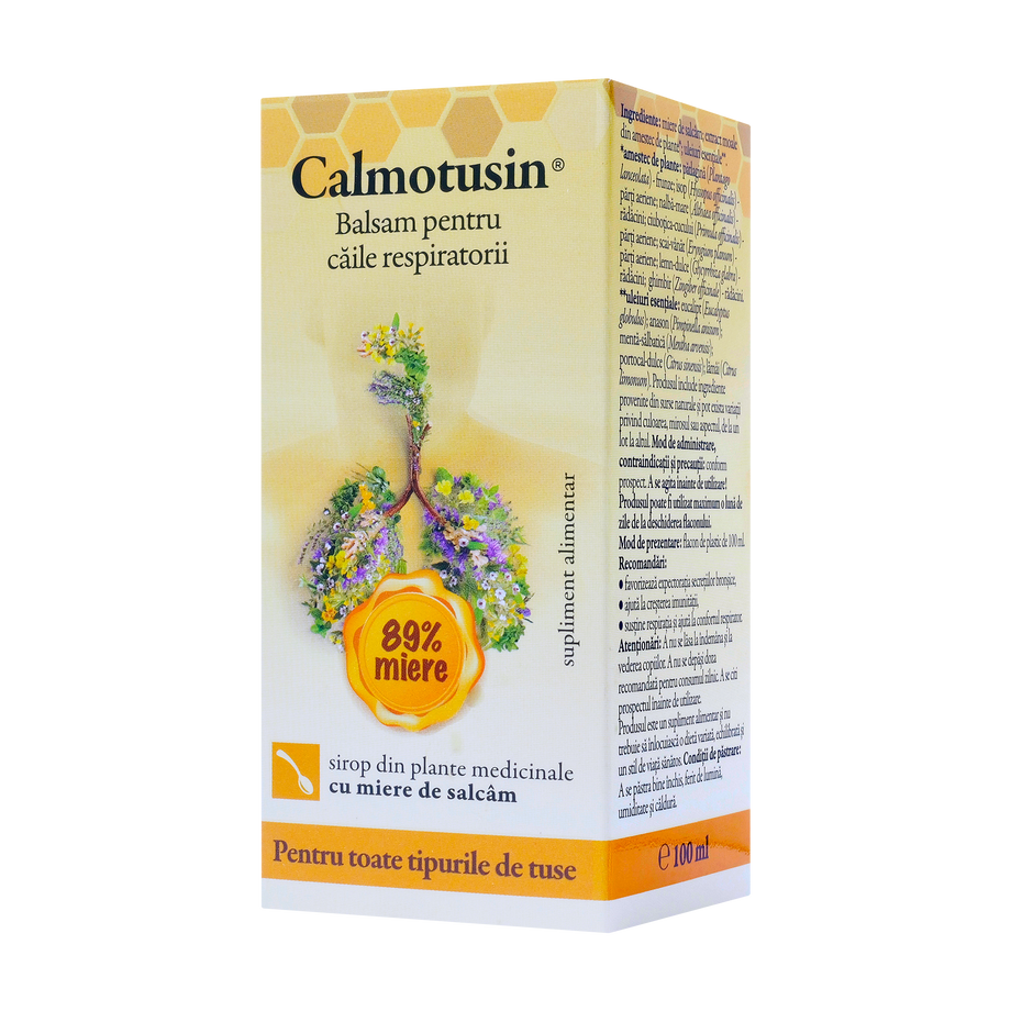 Calmotusin cu miere sirop 100 ml