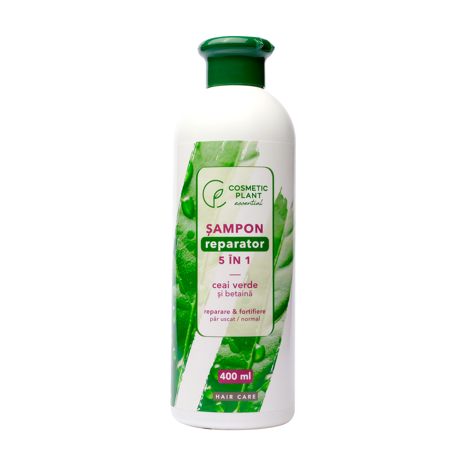 Sampon reparator 5 in 1 cu ceai verde si betaina 400 ml