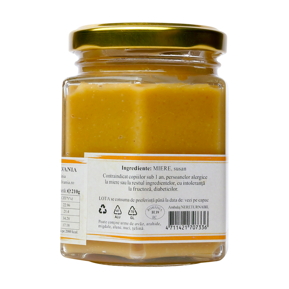 Crema de miere cu susan 210 g