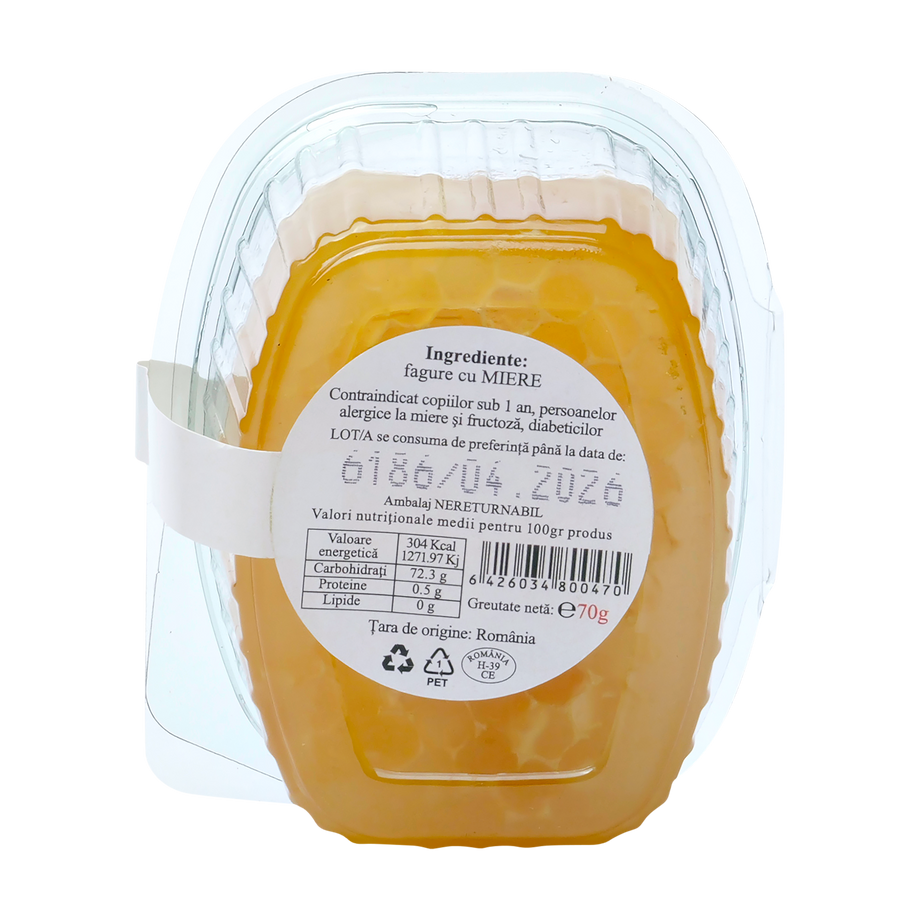 Miere cu fagure 70 g